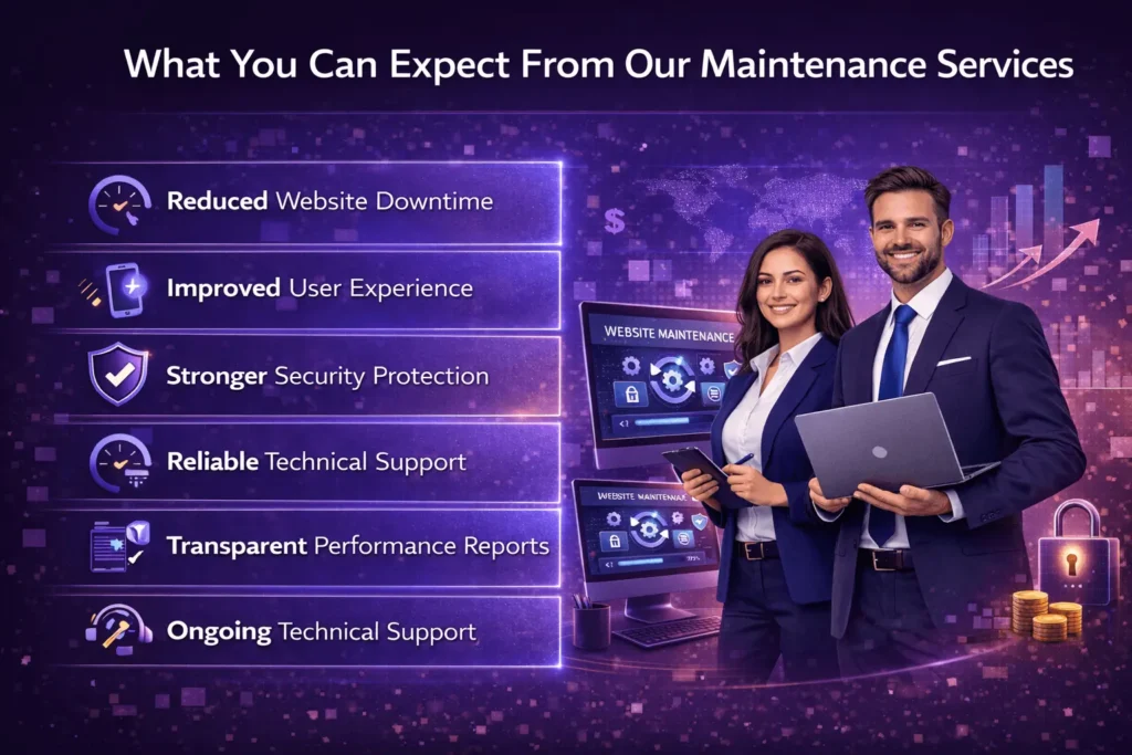 Let's start your website maintenance with corenex